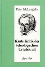 Umschlag Kants Kritik der teleologischen Urteilskraft